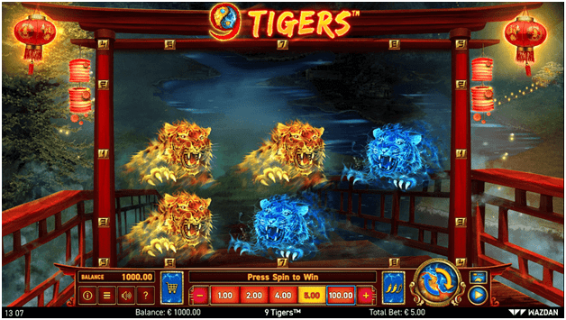 9 Tigers slot