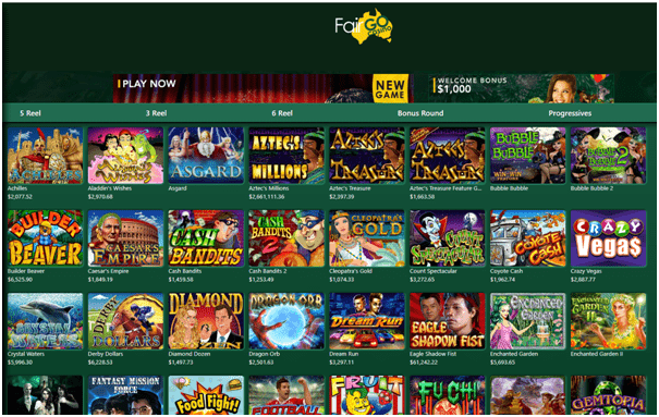 Fair Go AU online casino