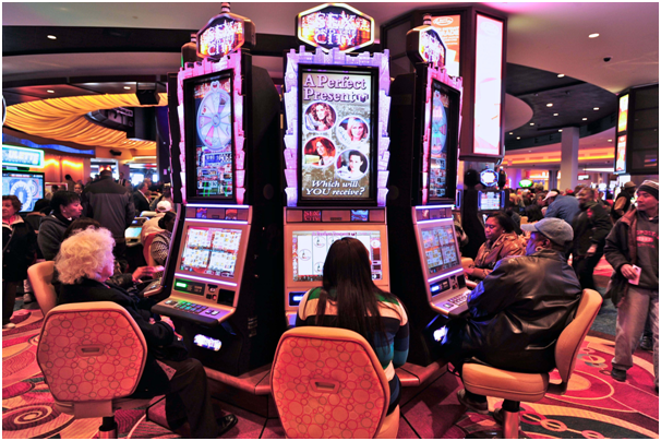 Location of pokies machine