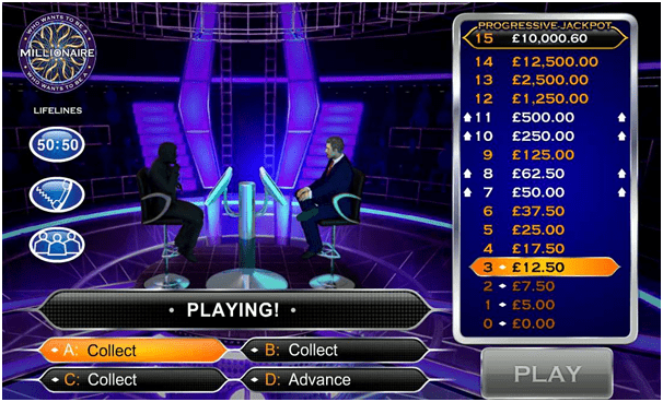 Who wants to be a millionaire pokies
