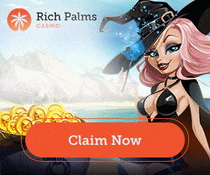 rich palms casino 200 percent welcome bonus plus 50 free spins on bubble bubble slots