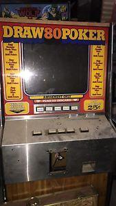 Draw Poker Machine For Sale